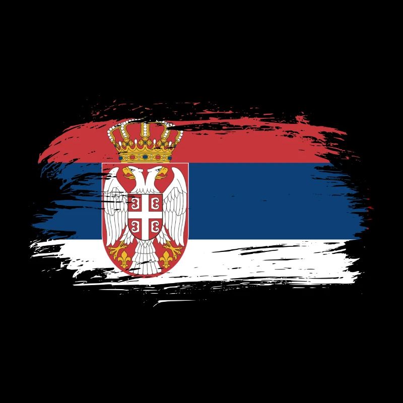 Drapeau Serbie
