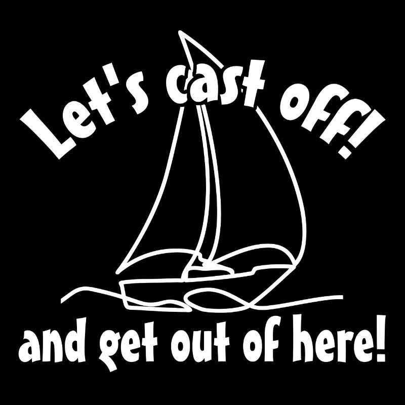 Let's take off - cast off!