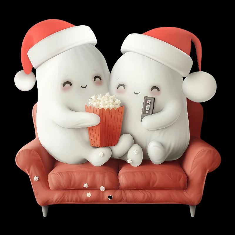 Christmas Ghosts Flix & Popcorn