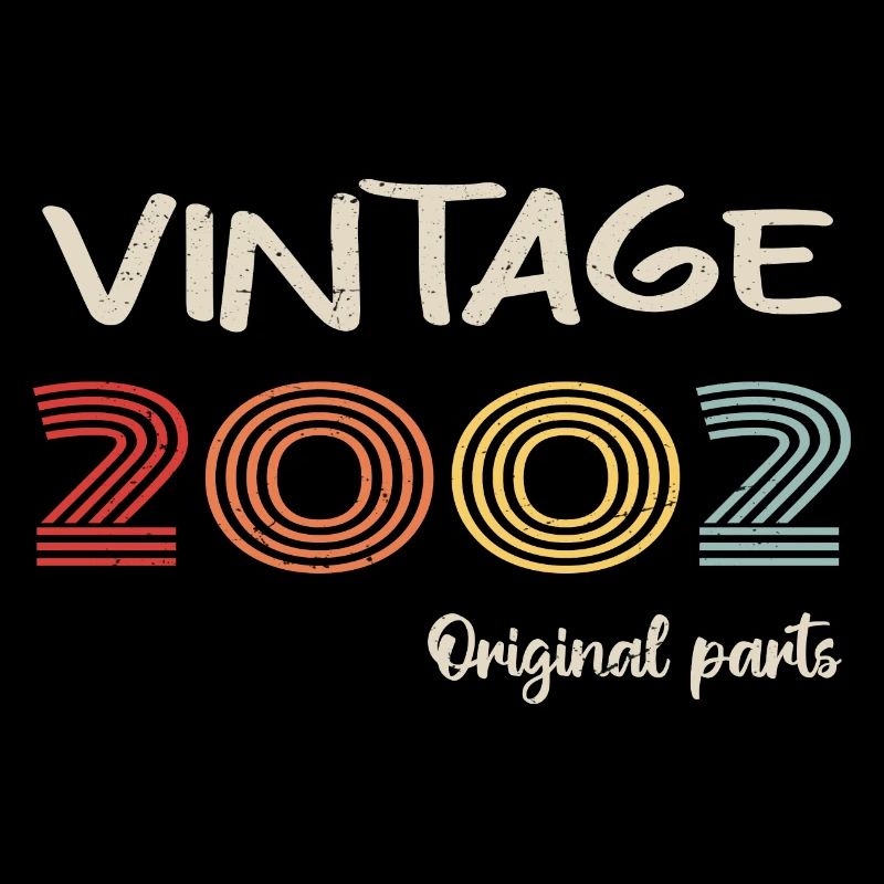 Original 2002 Vintage | Geburtstagsgeschenk 2002