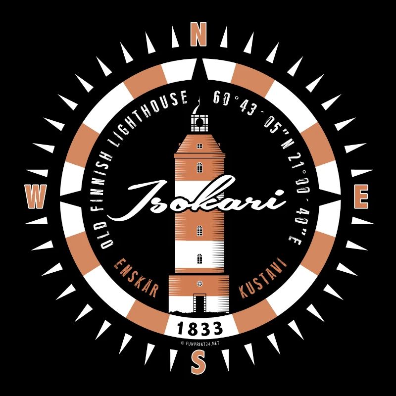 ISOKARI LIGHTHOUSE Compass textiles, gift products