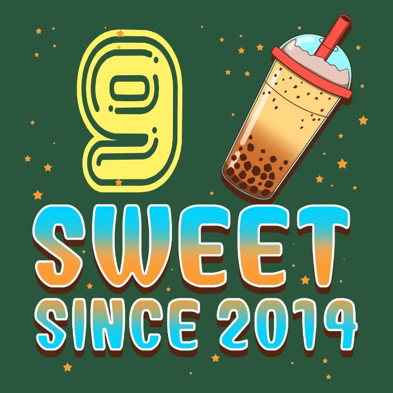 9e anniversaire Bubble Tee