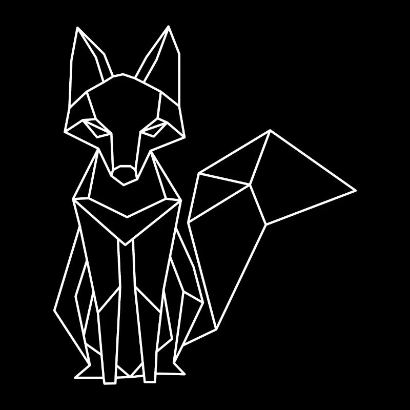 Polygon Fox – Geometric Artwork