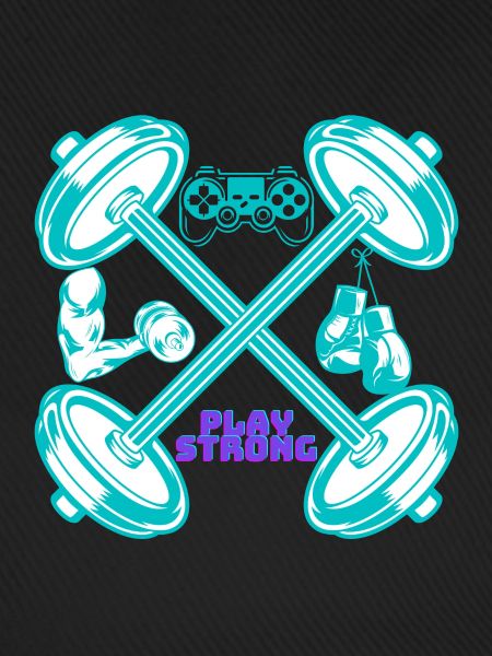 PlayStrong - gamer shirt