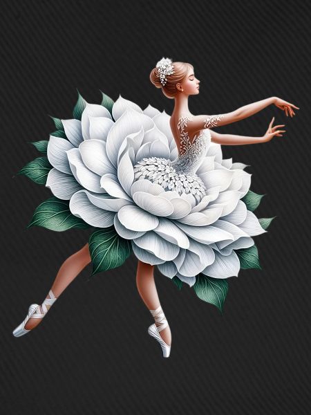 Ballet dancer with tutu