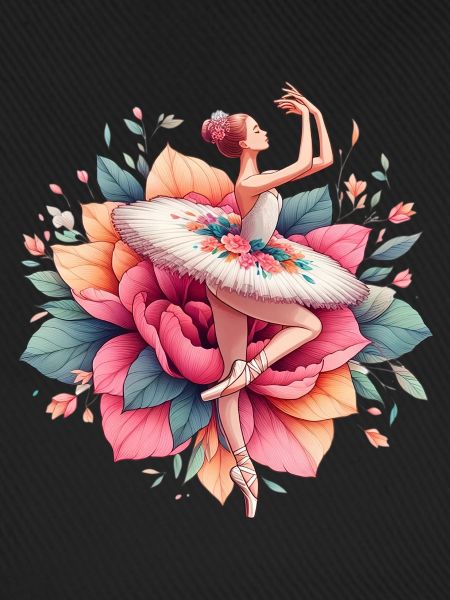 Ballet dancer with tutu
