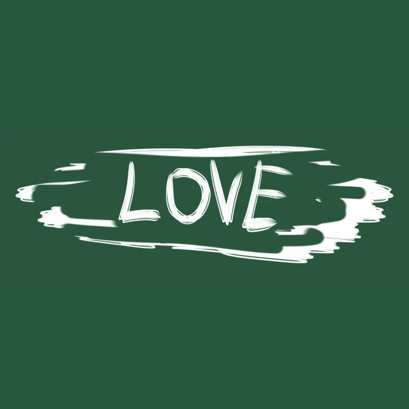 Love Text Pattern Symbol Stroke