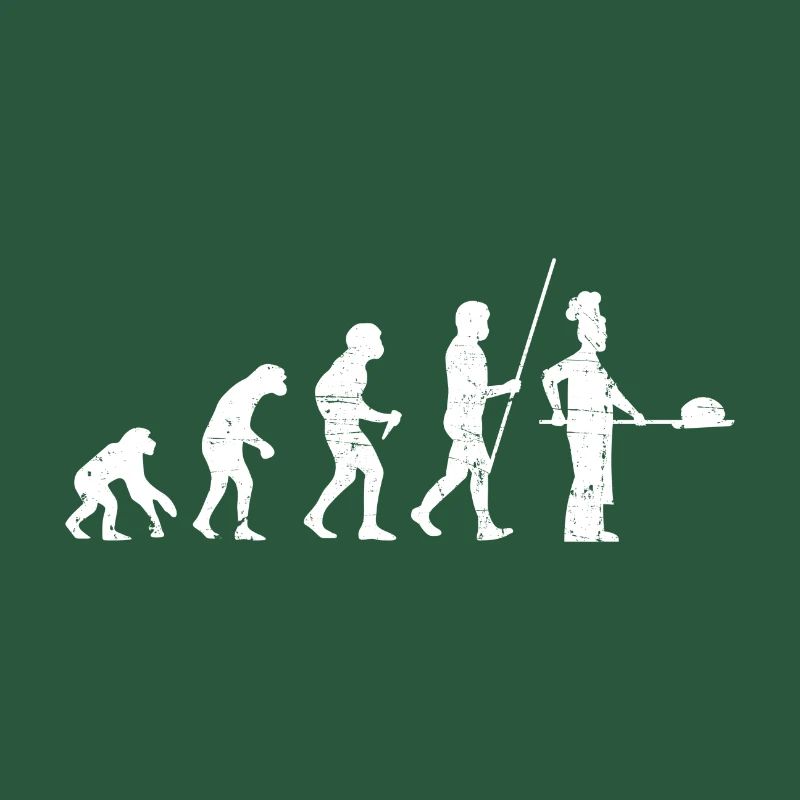 Bäcker Evolution Beruf Backen Lustiges Geschenk