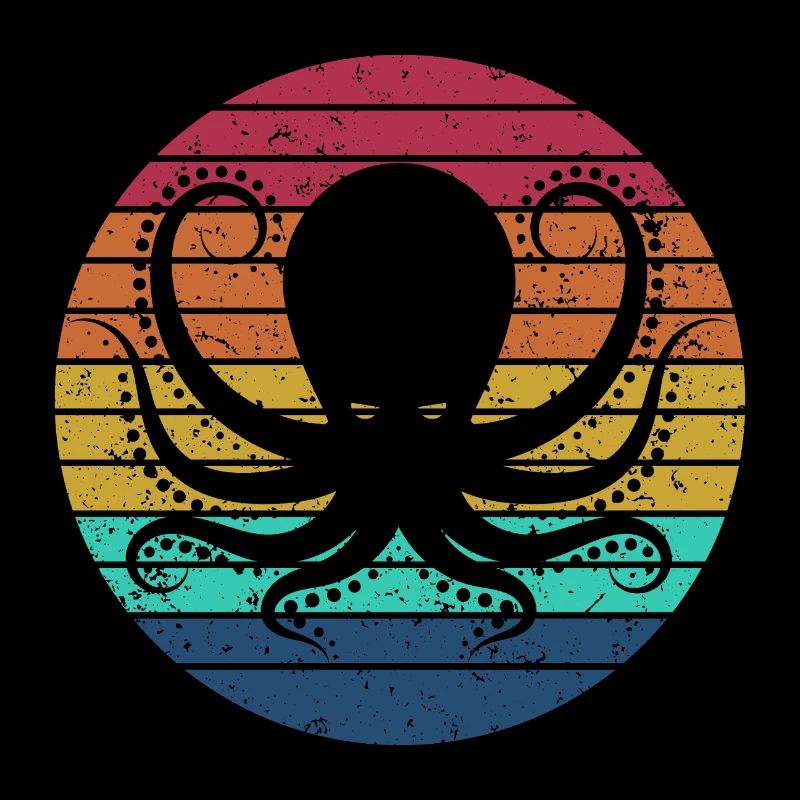 Octopus retro octopus octopus