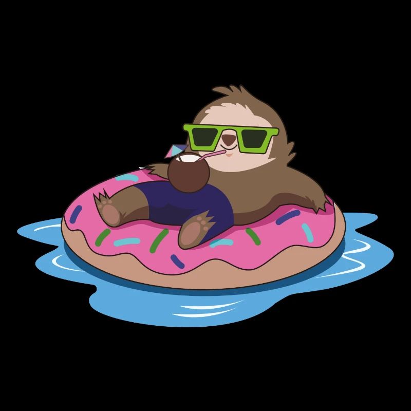 Faultier chillen sommer