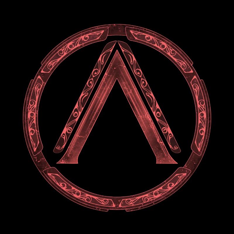 Icône Sparta Lambda Rouge