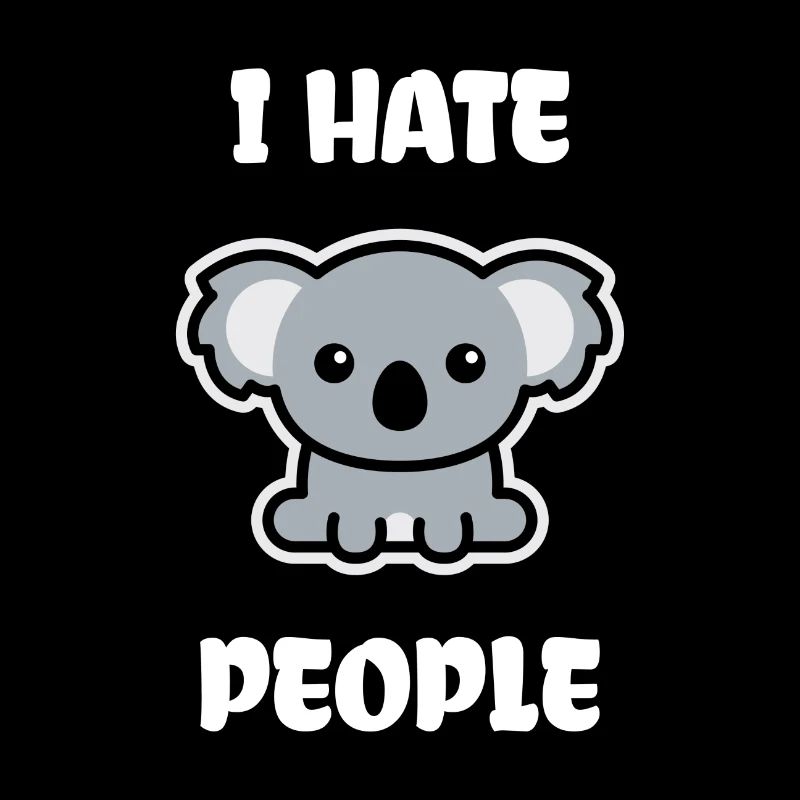 Koala Bear I Hate People