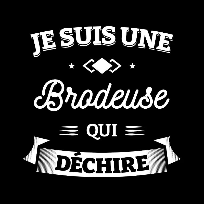 BRODEUSE QUI DÉCHIRE