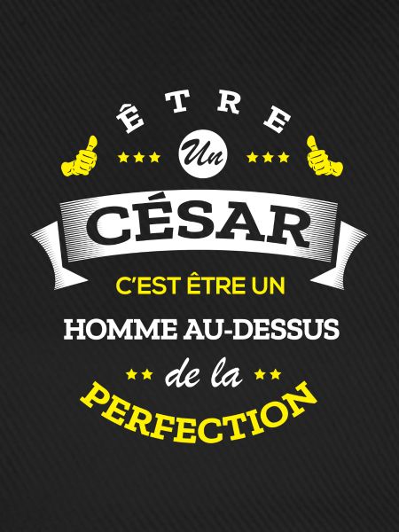 CÉSAR PARFAIT - NOM CÉSAR
