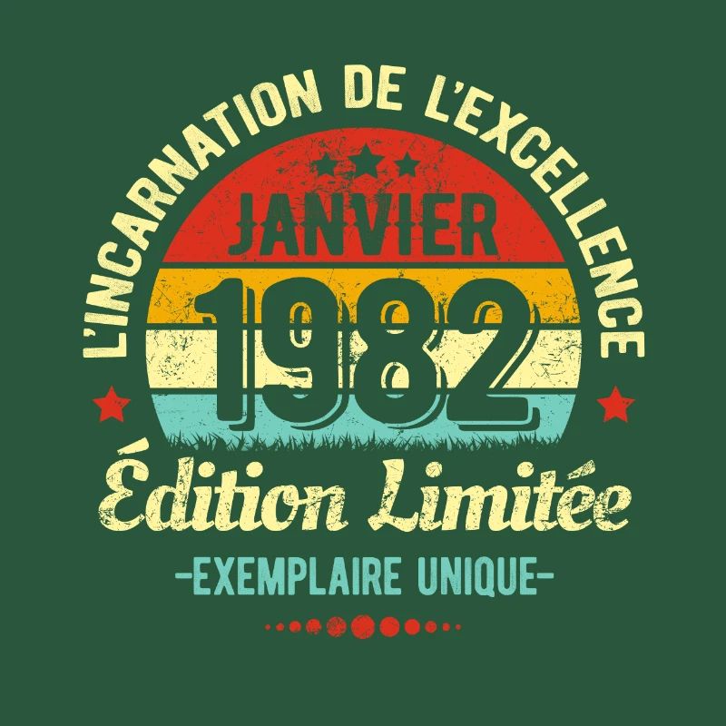 MILLÉSIME JANVIER 1982 ÉDITION LIMITÉE
