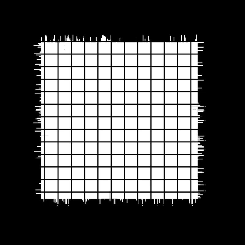 square shape crossed checkered pattern paper