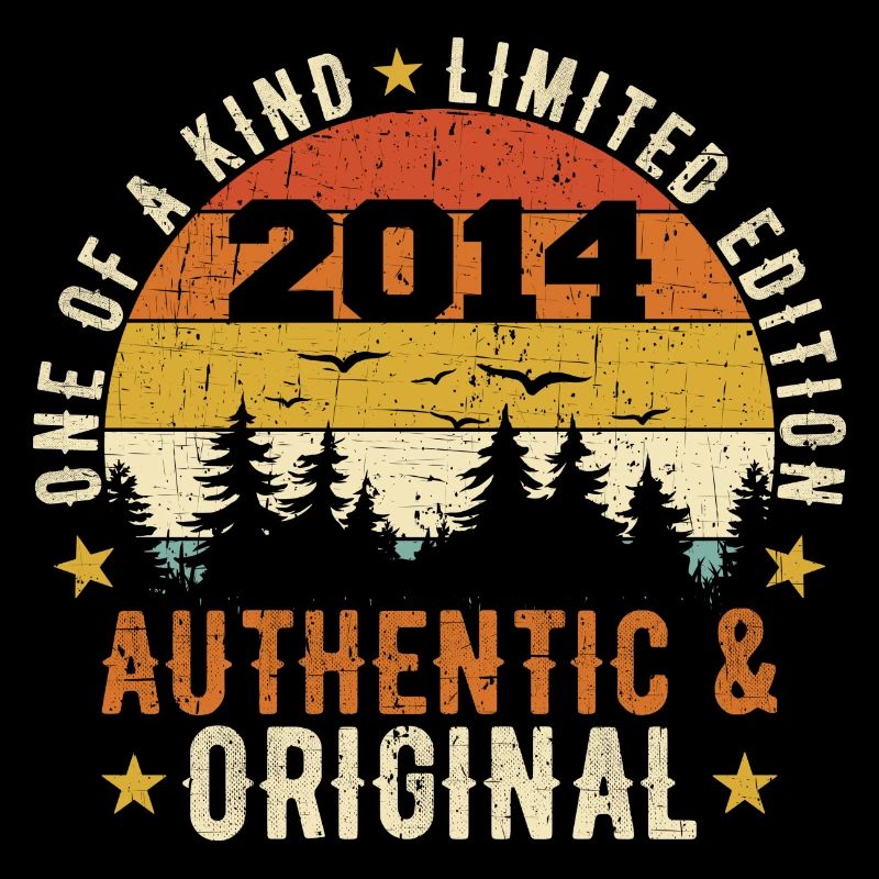 Original 2014 Authentic Birthday Gift 2014