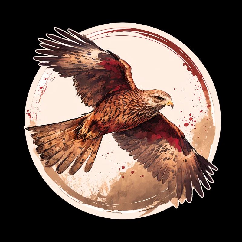 Rotmilan Greifvogel