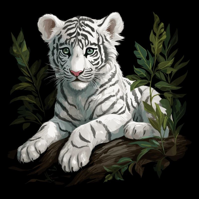 White Tiger Wildcat Jungle