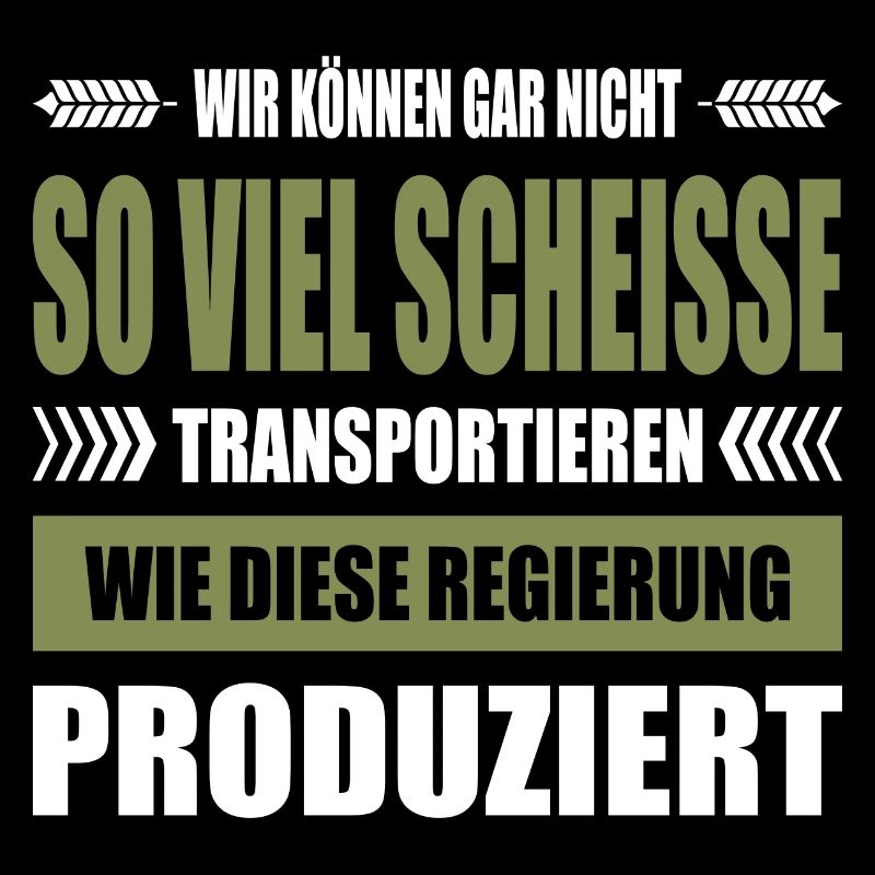 Bauerndemo Banner Bauernprotest Plakat Landwirt