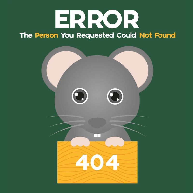 Error 404 Mouse