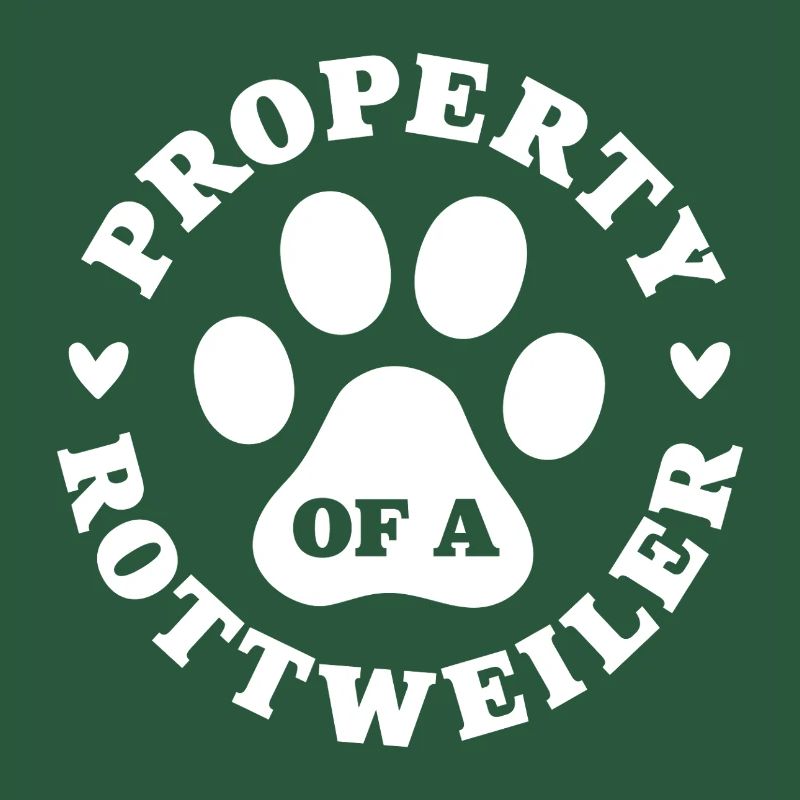 Eigentum eines Rottweilers