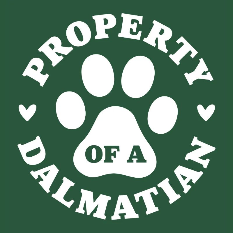 Eigentum eines Dalmatiners