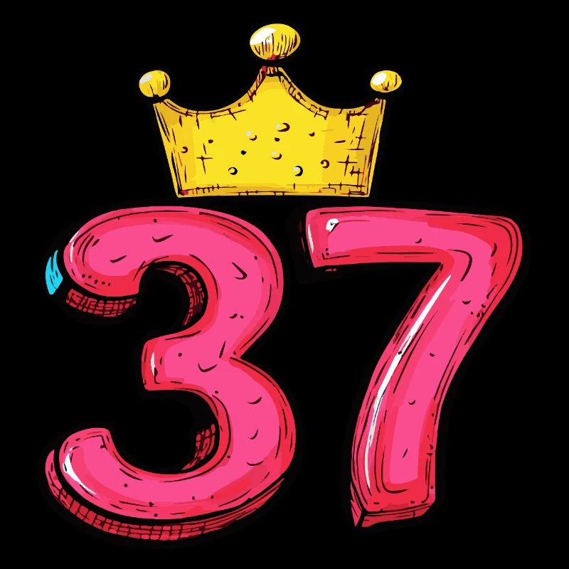 37 Zahl Krone