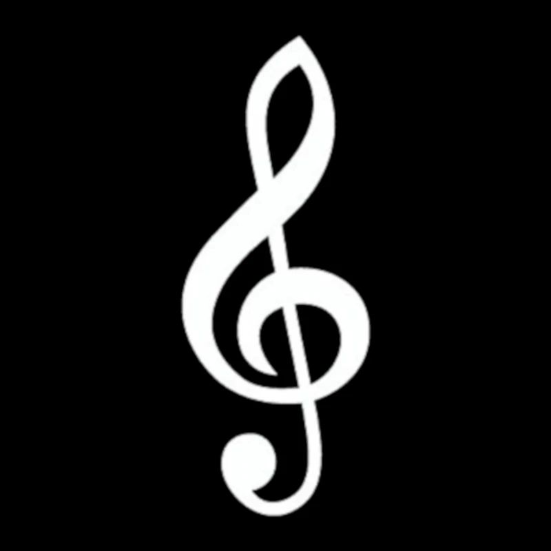 Sheet music key symbol musical note