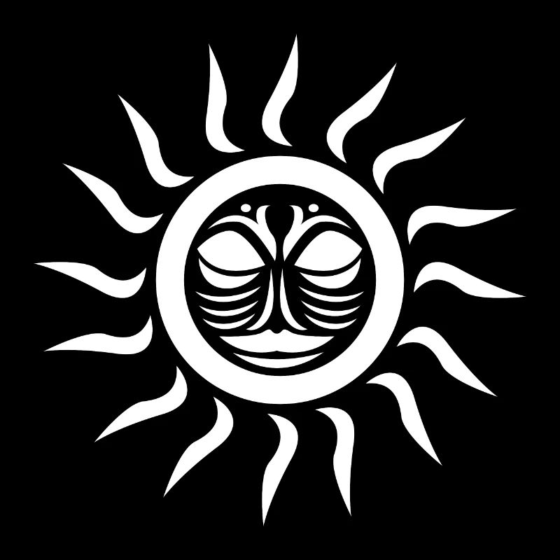 Maori Sonnengesicht - Geschenkidee