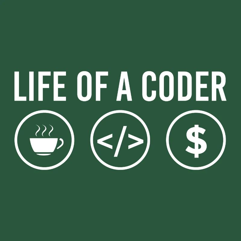 Developer Life of Coder - Gift Idea