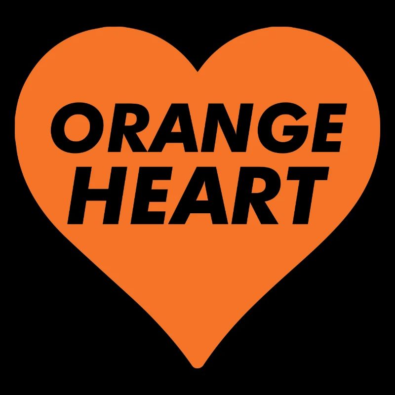 Orange Heart