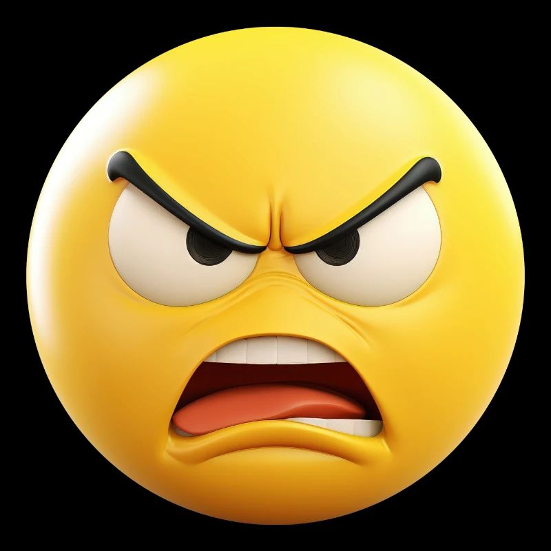 Angry Emoticon Emotion