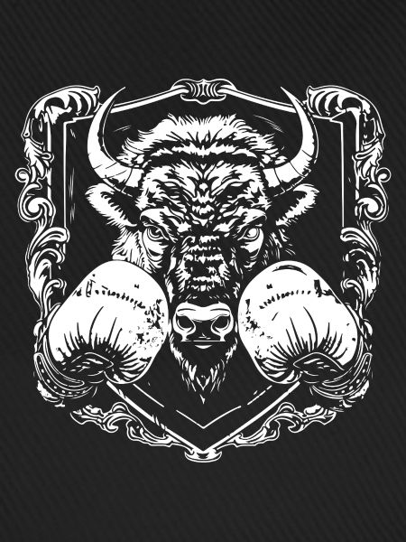 Bison Boxer Fighter