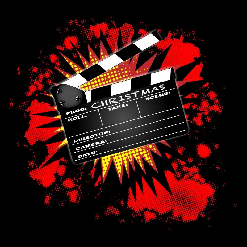 Weihnachten Clapperboard