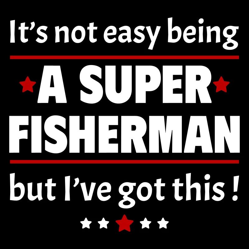 Nicht einfach, ein Super-Angler zu sein!