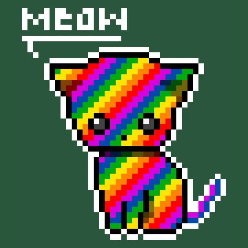 rainbow cat