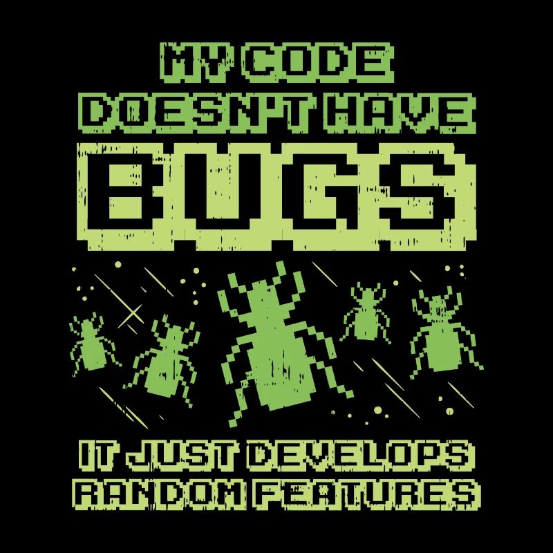 Code Bug Test Programmierer Entwickler Geschenk