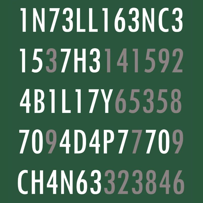 Intelligence-Citation de science intelligence nerd