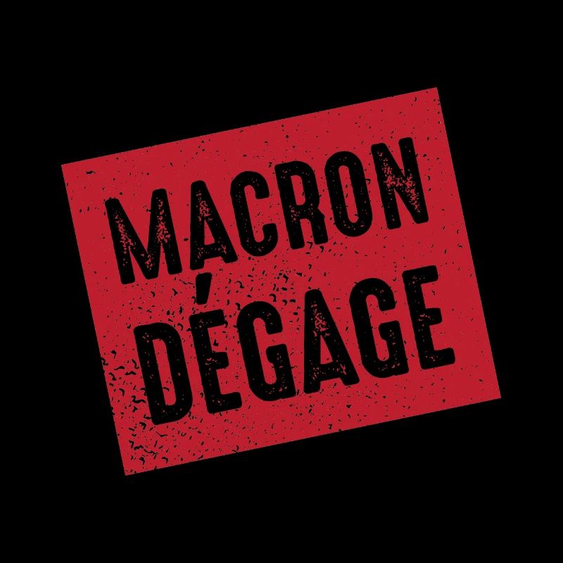 Macron dégage français en colère révolte populaire