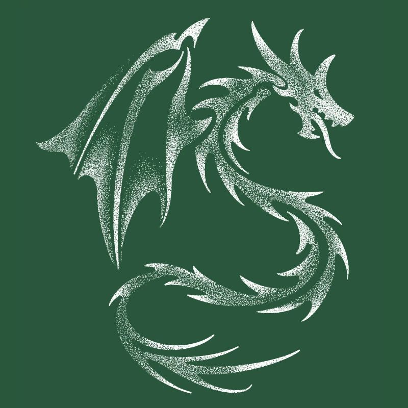 Dotwork Dragon