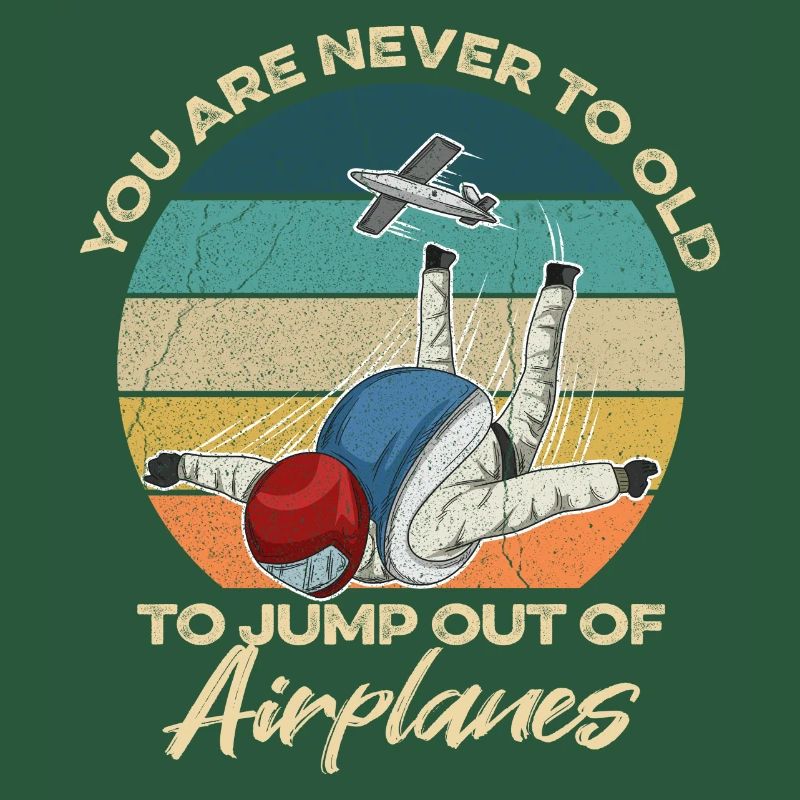 Skydiving design for a skydiver
