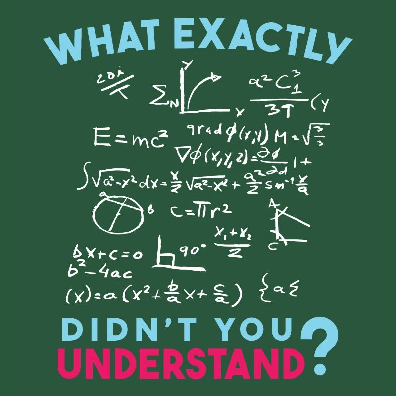 Physics Math Formula Joke