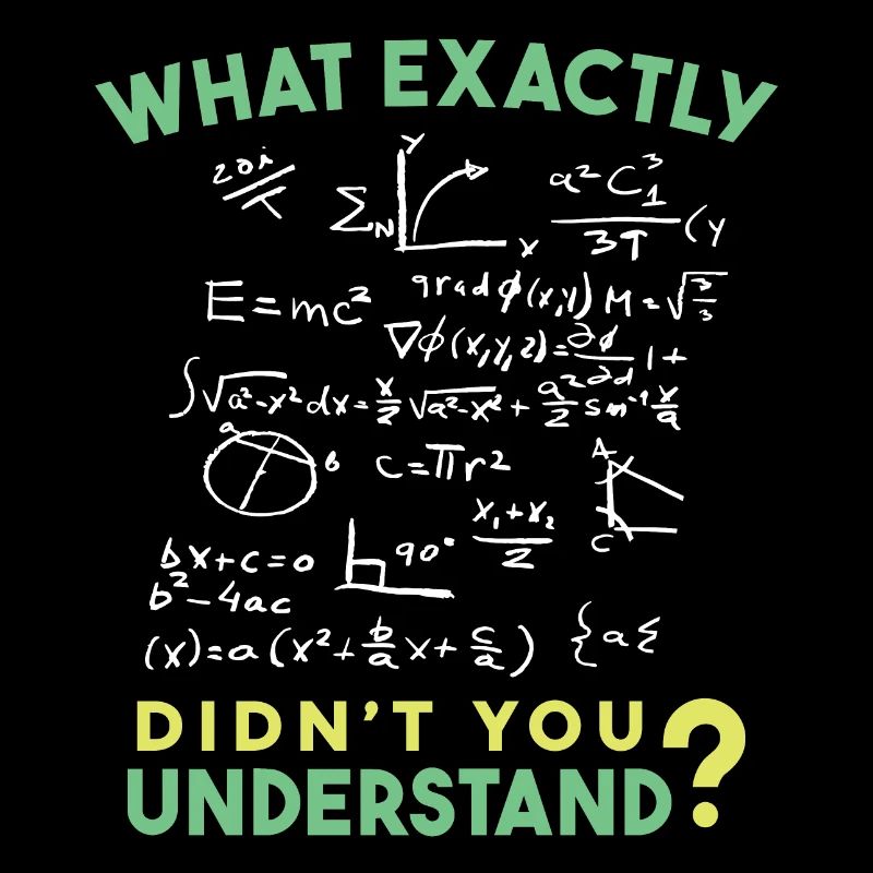 Physics Math Formula Joke