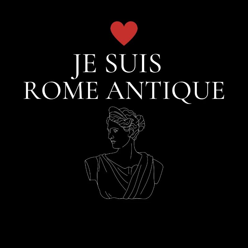 Je suis Rome antique blanc