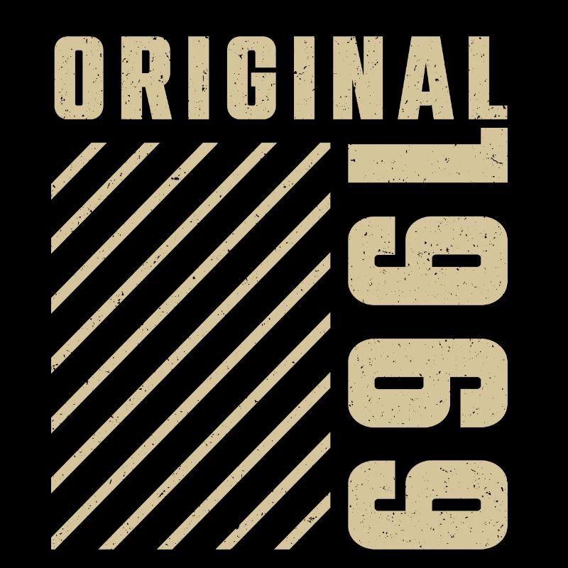 Original 1969 Authentic 1969 Vintage Bursdag