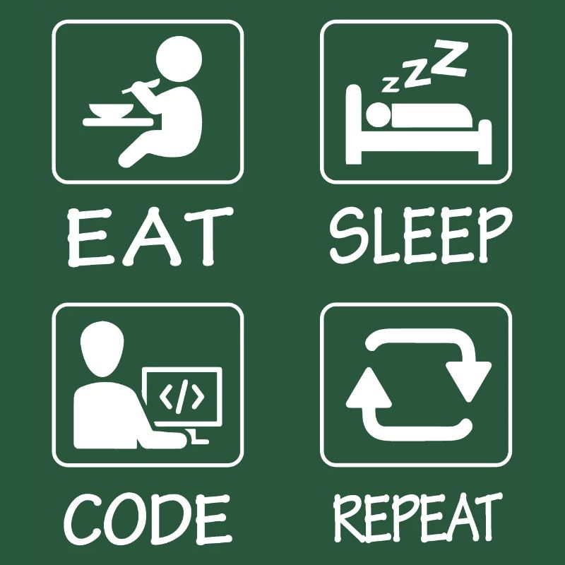 Eat Sleep Code Repeat