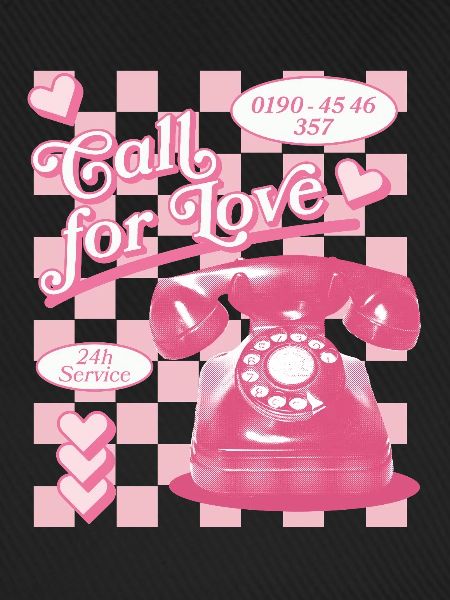 Call for Love Hotline Ästhetik