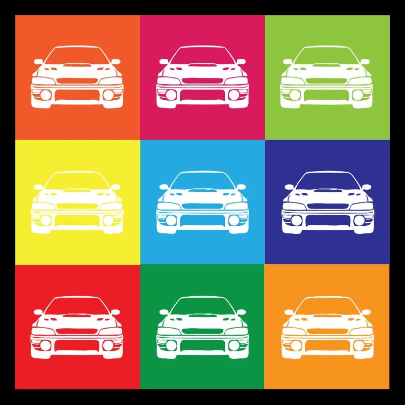 Multi Farbe Impreza