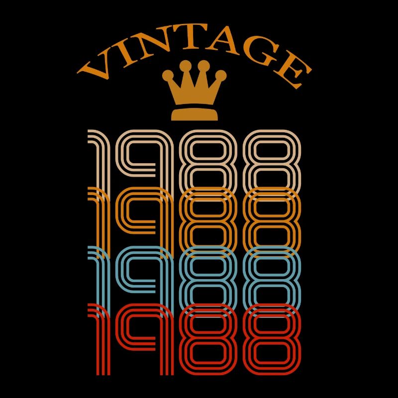 Vintage 30. Geburtstag Geschenk 1988